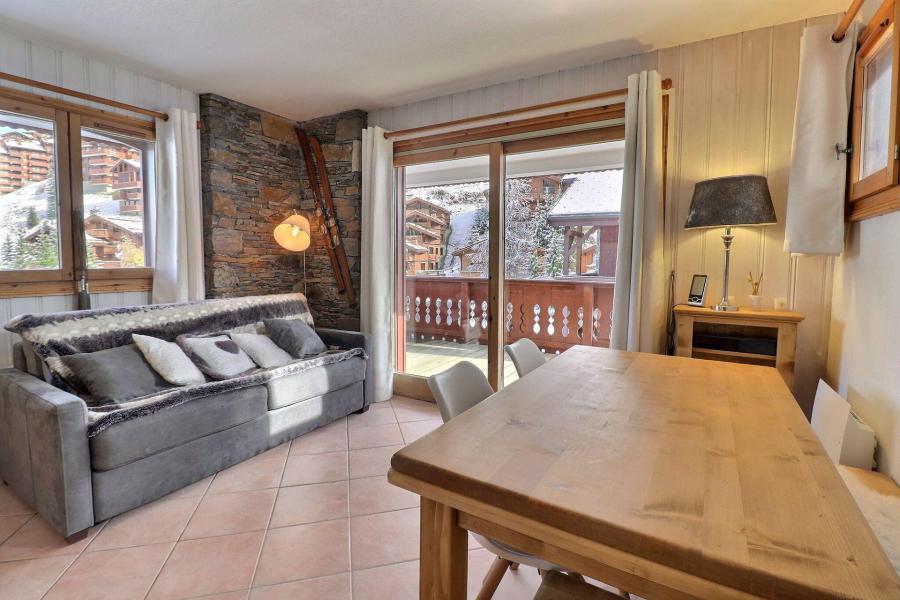 Vacances en montagne Appartement 2 pièces cabine 6 personnes (B5) - Résidence Alpages du Mottaret B - Méribel-Mottaret - Séjour