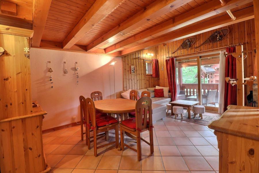 Vacances en montagne Appartement duplex 3 pièces 7 personnes (D12) - Résidence Alpages du Mottaret D - Méribel-Mottaret - Séjour