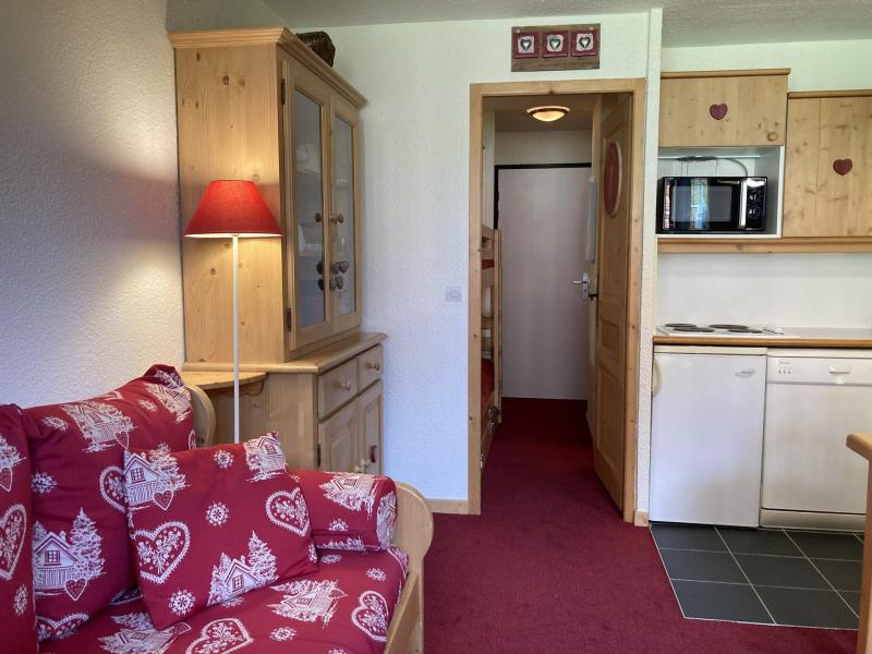 Vakantie in de bergen Studio 4 personen (2607) - Résidence Alpages II - Avoriaz - Woonkamer