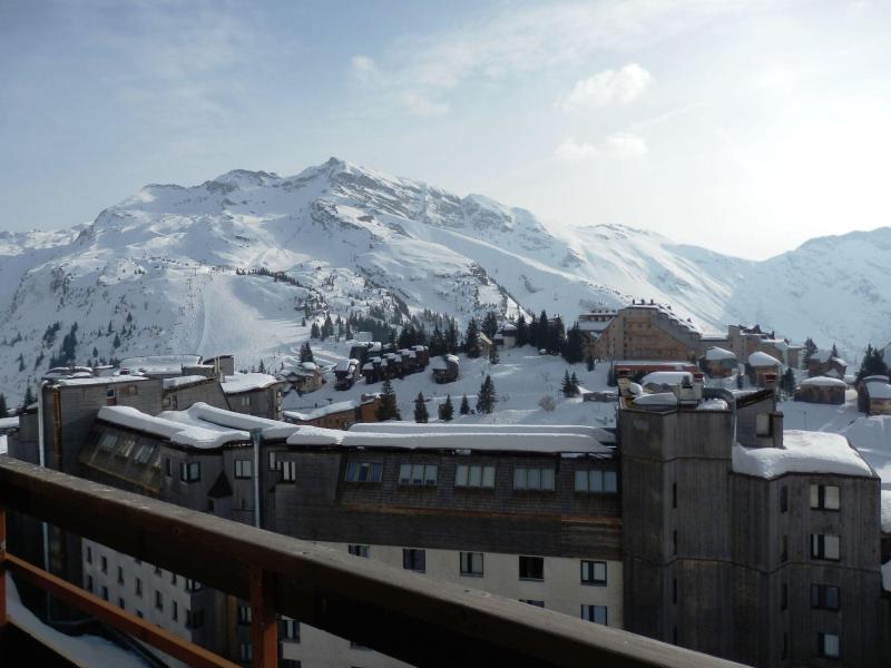 Urlaub in den Bergen Studio für 4 Personen (2514) - Résidence Alpages II - Avoriaz - Terrasse