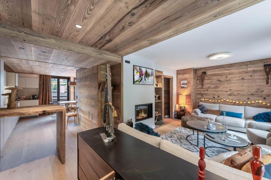 Holiday in mountain resort 4 room apartment 6 people (M4) - Résidence Alpamayor - Courchevel - Living room