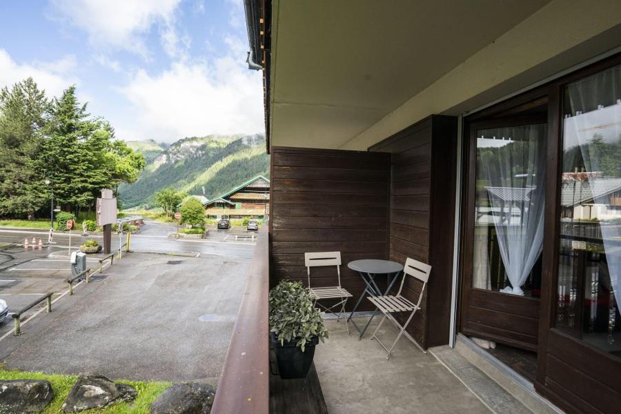 Vakantie in de bergen Studio bergnis 4 personen (107) - Résidence Alpenlake - Châtel - Terras