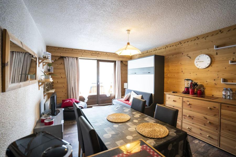 Vakantie in de bergen Studio bergnis 4 personen (107) - Résidence Alpenlake - Châtel - Woonkamer