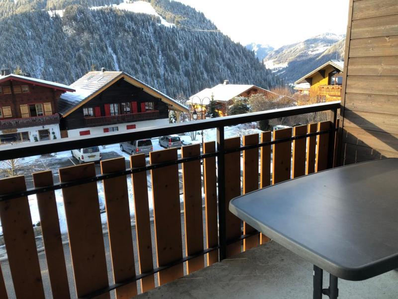 Urlaub in den Bergen Studio Schlafnische 4 Personen (116) - Résidence Alpenlake - Châtel - Balkon