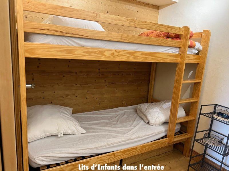 Vacances en montagne Appartement 1 pièces cabine 4 personnes (116) - Résidence Altair - Valloire - Lits superposés