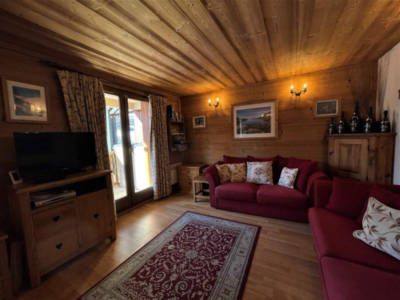 Urlaub in den Bergen 4-Zimmer-Holzhütte für 6 Personen (5) - Résidence Altitude - Saint Martin de Belleville - Wohnzimmer
