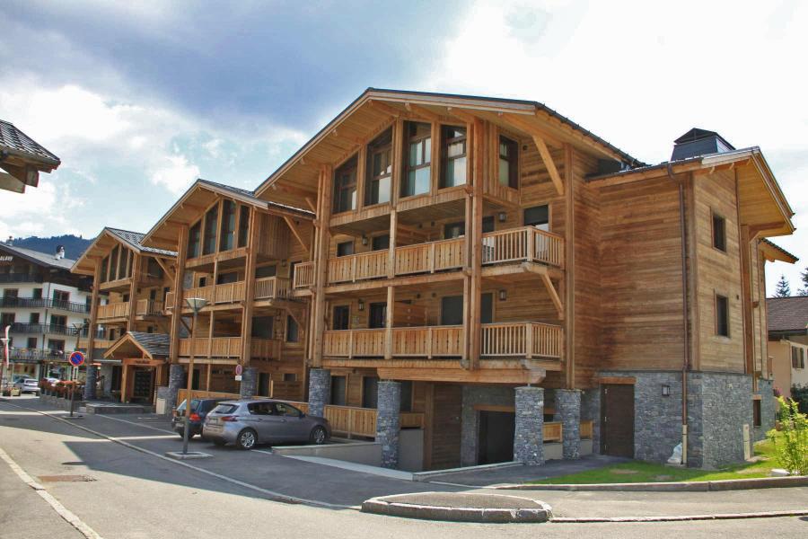 Location au ski Appartement 3 pièces 6 personnes - Résidence Ambre Blanche - Les Gets - Extérieur été