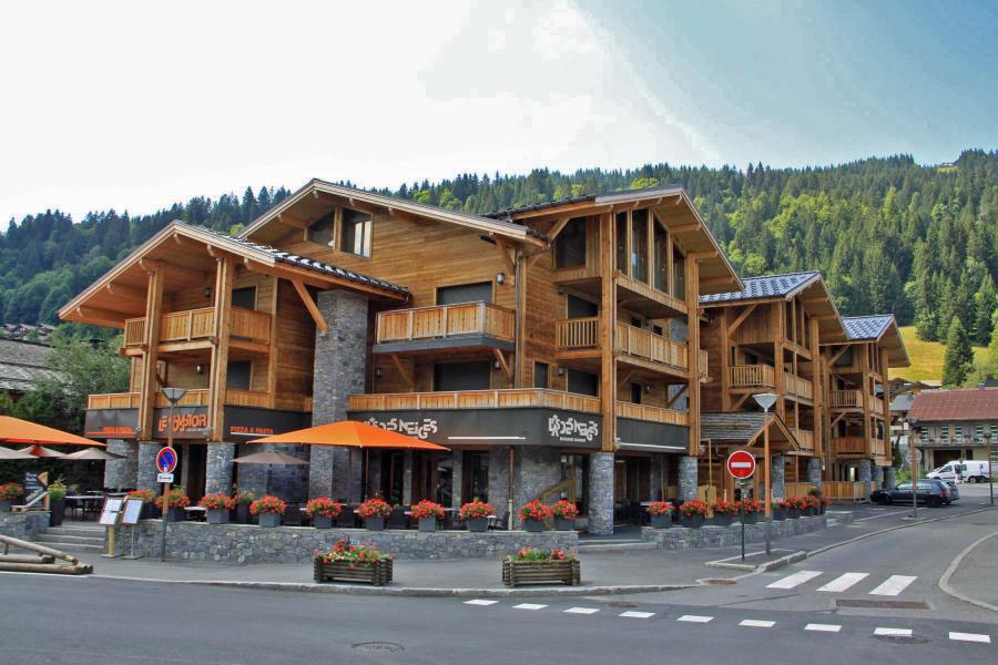 Ski verhuur Appartement 3 kamers 6 personen - Résidence Ambre Blanche - Les Gets - Buiten zomer