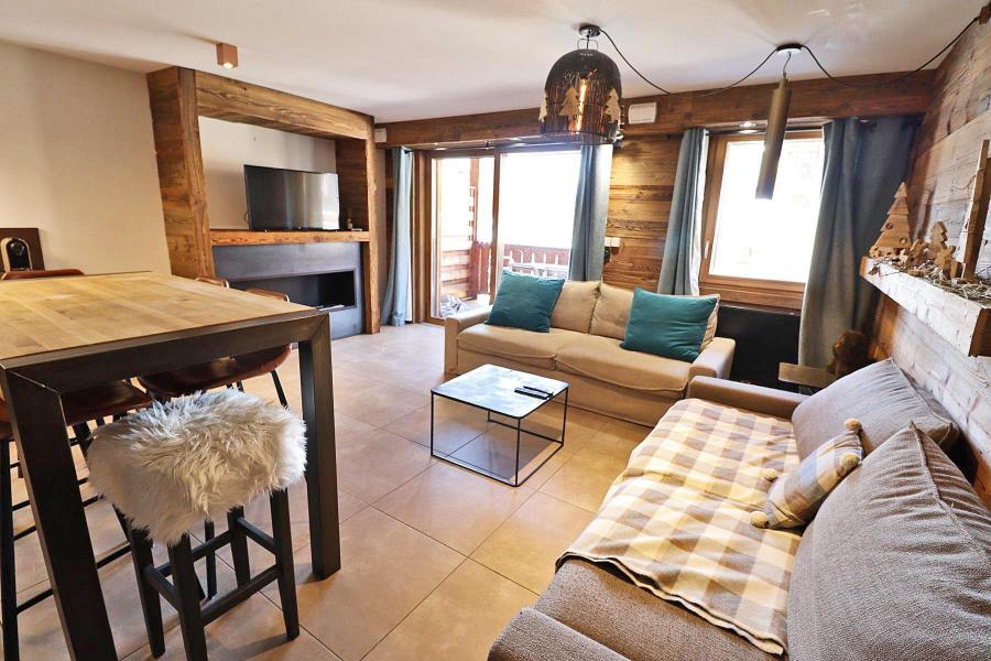 Vacaciones en montaña Apartamento 3 piezas para 6 personas - Résidence Ambre Blanche - Les Gets - Estancia