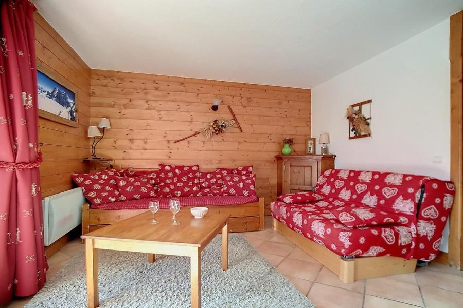 Holiday in mountain resort 3 room apartment 6 people (0002) - Résidence Ancolie - Les Menuires - Living room