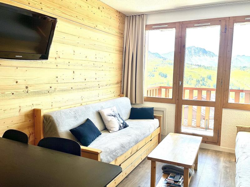 Vakantie in de bergen Appartement 2 kamers 4 personen (303) - Résidence Andromède - La Plagne - Woonkamer