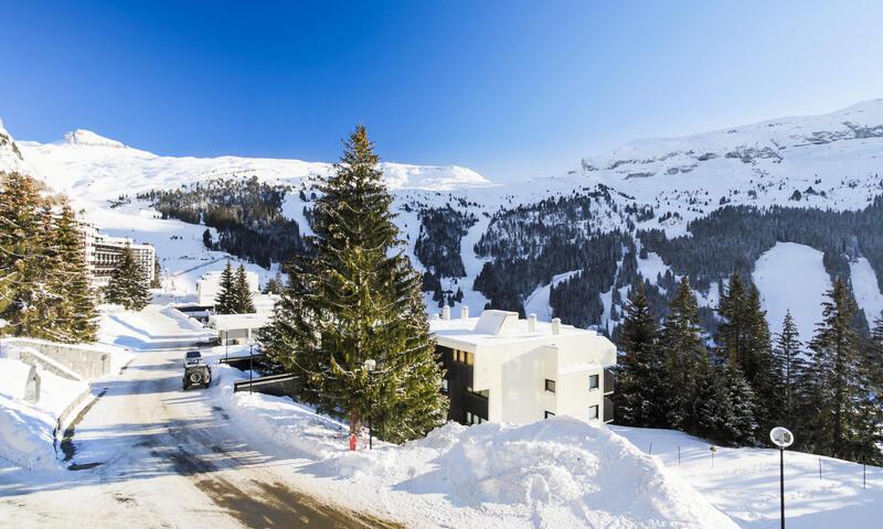 Holiday in mountain resort Studio 4 people (Confort 25m²-2) - Résidence Andromède - Maeva Home - Flaine - Summer outside
