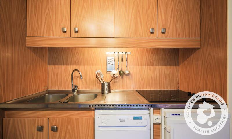 Holiday in mountain resort Studio 4 people (Confort 25m²-1) - Résidence Andromède - MH - Flaine - Kitchenette