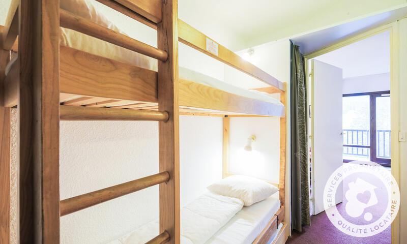 Holiday in mountain resort Studio 4 people (Confort 25m²-1) - Résidence Andromède - MH - Flaine - Bunk beds