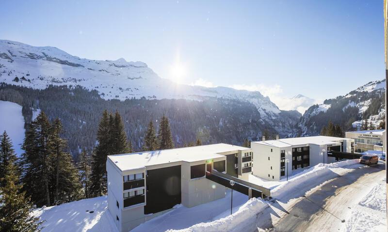 Ski verhuur Studio 4 personen (Confort 25m²-3) - Résidence Andromède - MH - Flaine - Buiten zomer