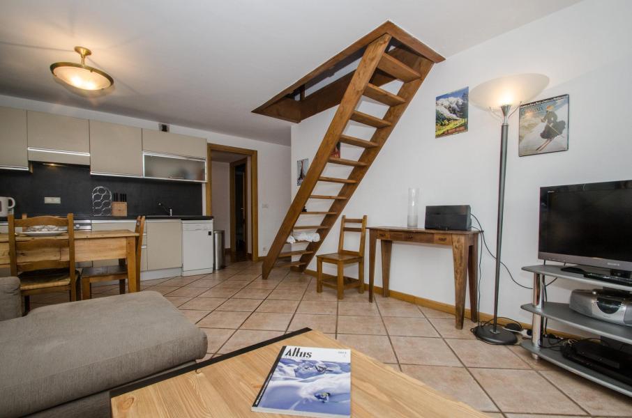 Wakacje w górach Apartament duplex 4 pokojowy 6 osób (ROSAS) - Résidence Androsace - Chamonix - Pokój gościnny