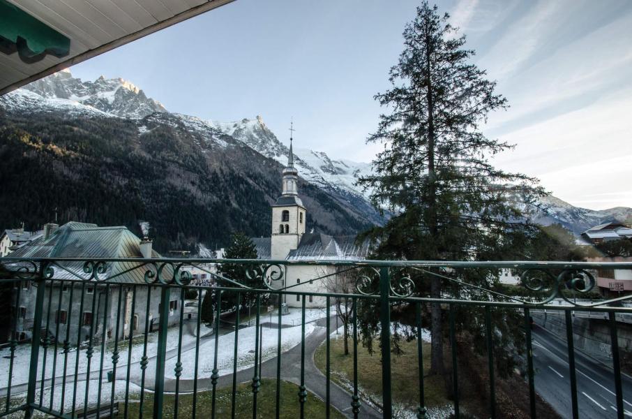 Vacaciones en montaña Apartamento dúplex 4 piezas 6 personas (ROSAS) - Résidence Androsace - Chamonix - Balcón