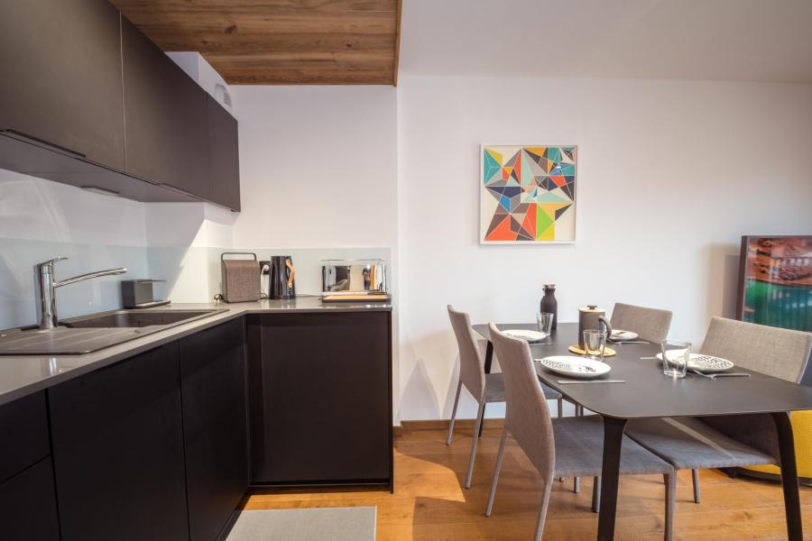 Каникулы в горах Апартаменты 2 комнат 2 чел. (ALLEGRIA) - Résidence Androsace du Lyret - Chamonix - Кухня