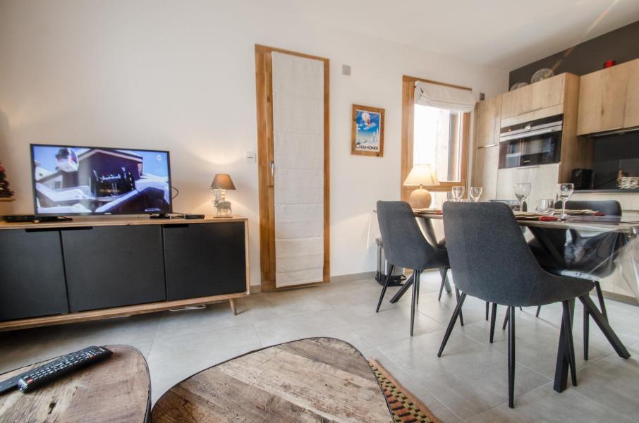 Каникулы в горах Апартаменты 2 комнат 4 чел. (JOY) - Résidence Androsace du Lyret - Chamonix - Салон