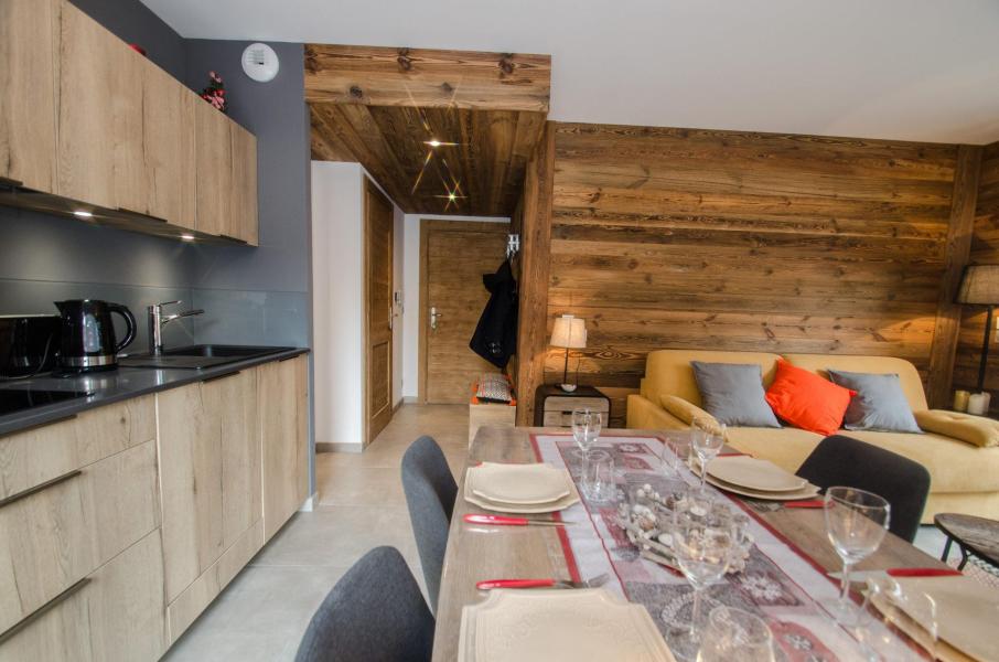 Urlaub in den Bergen 2-Zimmer-Appartment für 4 Personen (JOY) - Résidence Androsace du Lyret - Chamonix - Wohnzimmer