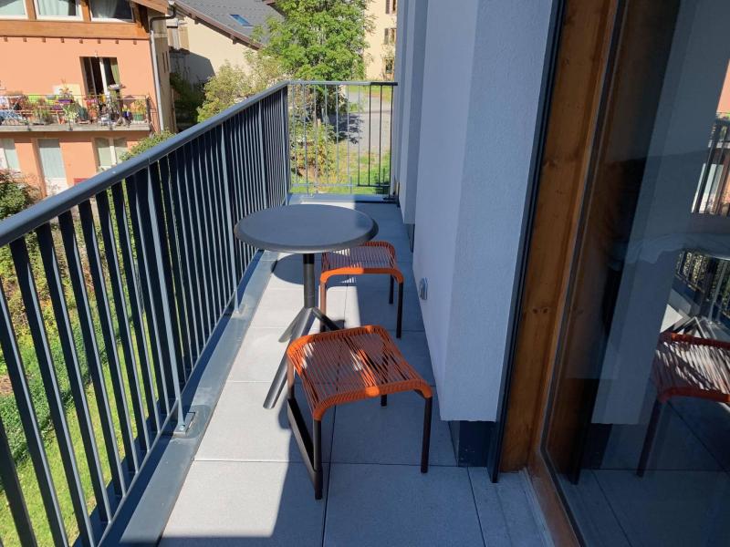 Vacaciones en montaña Apartamento 2 piezas para 2 personas (ALLEGRIA) - Résidence Androsace du Lyret - Chamonix - Terraza