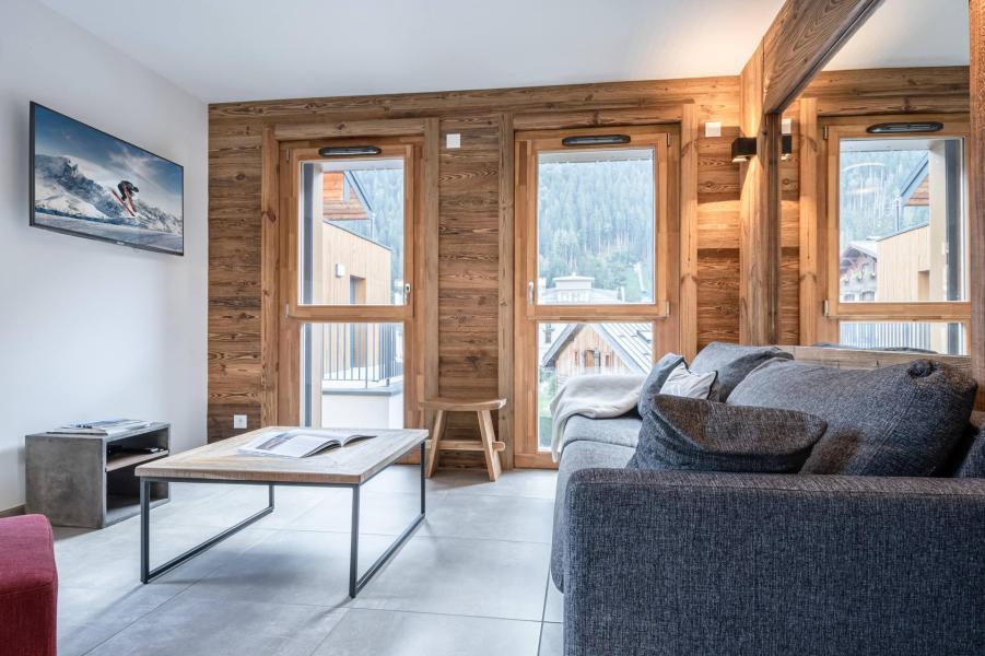 Vacances en montagne Appartement duplex 4 pièces 6 personnes (HOPE) - Résidence Androsace du Lyret - Chamonix - Séjour