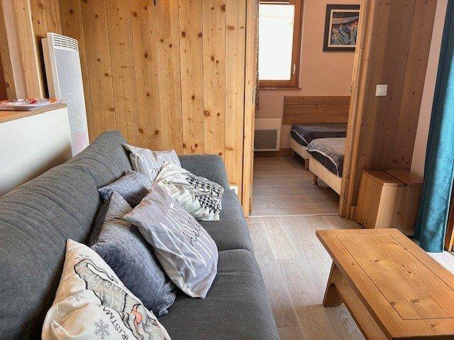 Urlaub in den Bergen 3-Zimmer-Berghütte für 6 Personen (301) - Résidence Antarès - Risoul - Wohnzimmer