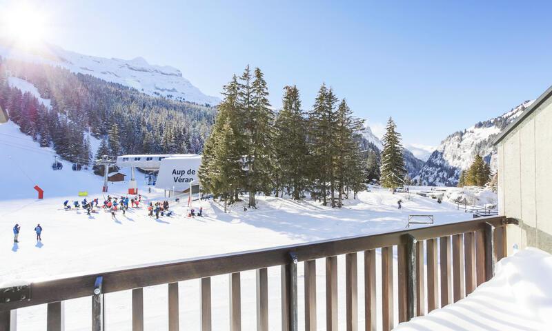 Location au ski Studio 4 personnes (Budget 17m²-2) - Résidence Antarès - MH - Flaine - Extérieur été