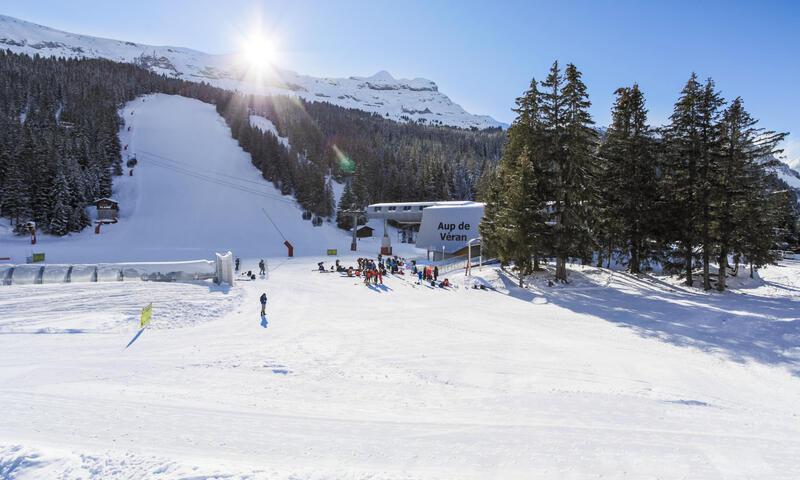 Ski verhuur Studio 4 personen (Budget 17m²-2) - Résidence Antarès - MH - Flaine - Buiten zomer