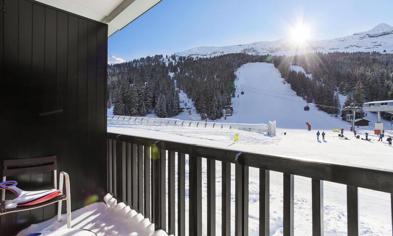 Ski verhuur Studio 4 personen (Budget 18m²-1) - Résidence Antarès - MH - Flaine - Buiten zomer