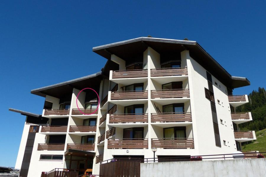 Vacaciones en montaña Apartamento cabina 3 piezas para 6 personas (1518) - Résidence Aravis 1500 - La Clusaz - Verano