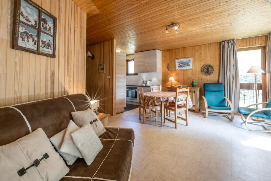 Urlaub in den Bergen 3-Zimmer-Appartment für 6 Personen (AR1613) - Résidence Aravis 1600 - La Clusaz - Wohnzimmer