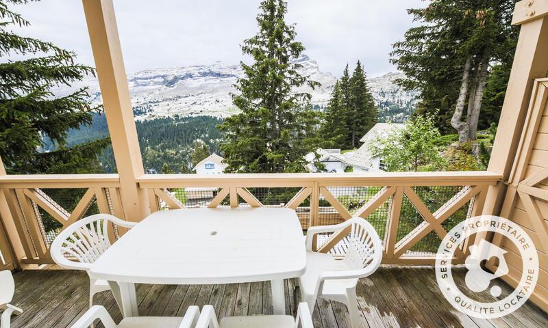 Rent in ski resort 3 room apartment 8 people (Budget 56m²) - Résidence Arbaron - MH - Flaine - Summer outside