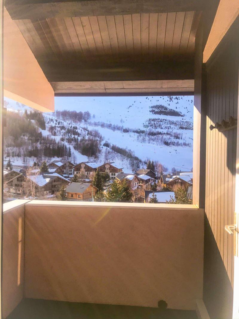 Vakantie in de bergen Appartement 2 kamers bergnis 4 personen (272) - Résidence Arc en Ciel - Les 2 Alpes - Balkon