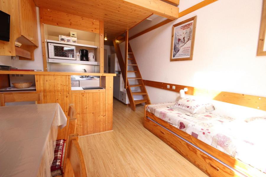 Vacances en montagne Studio mezzanine 5 personnes (304R) - Résidence Arc en Ciel - Peisey-Vallandry - Séjour