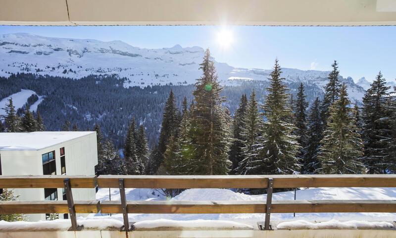 Rent in ski resort 2 room apartment 6 people (Confort 42m²-2) - Résidence Arche - MH - Flaine - Summer outside