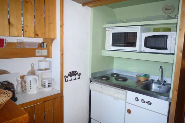 Vacaciones en montaña Apartamento 2 piezas mezzanine para 6 personas (504) - Résidence Archeboc - Les Arcs - Cocina