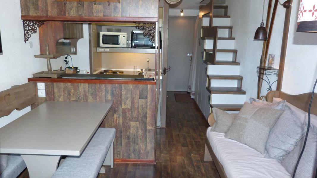 Vakantie in de bergen Appartement duplex 2 kamers 5 personen (437) - Résidence Archeboc - Les Arcs - Woonkamer