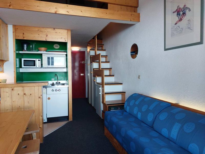 Vakantie in de bergen Appartement duplex 2 kamers 6 personen (402) - Résidence Archeboc - Les Arcs - Woonkamer