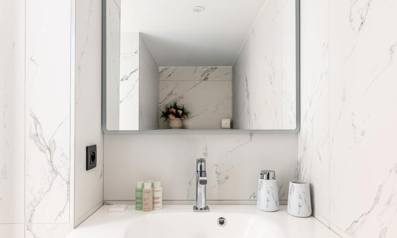 Vakantie in de bergen Appartement 4 kamers 6 personen (71m²-2) - Résidence Ariondaz Campanule - Courchevel - Buiten zomer