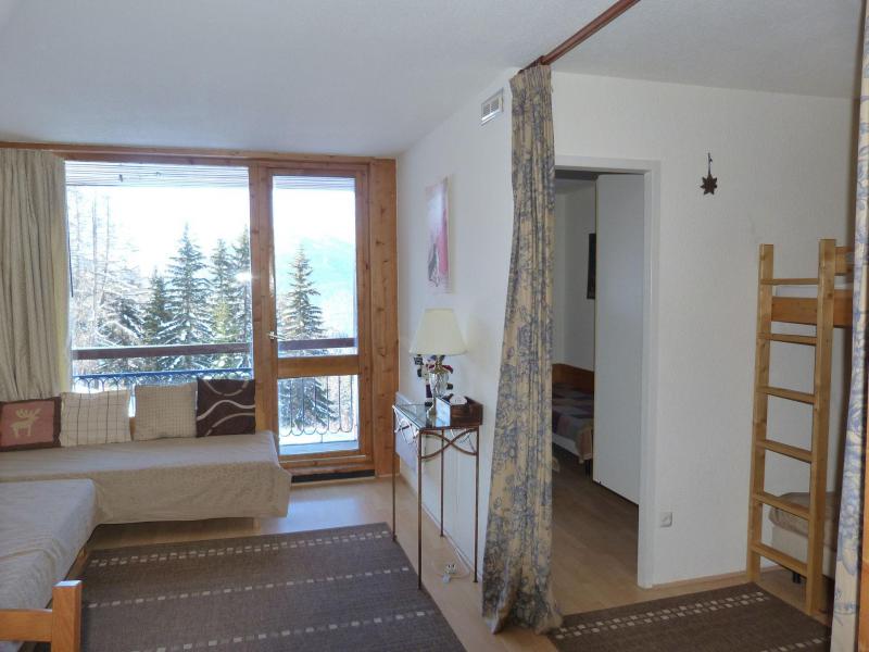 Vakantie in de bergen Appartement 2 kamers 6 personen (505) - Résidence Armoise - Les Arcs - Woonkamer