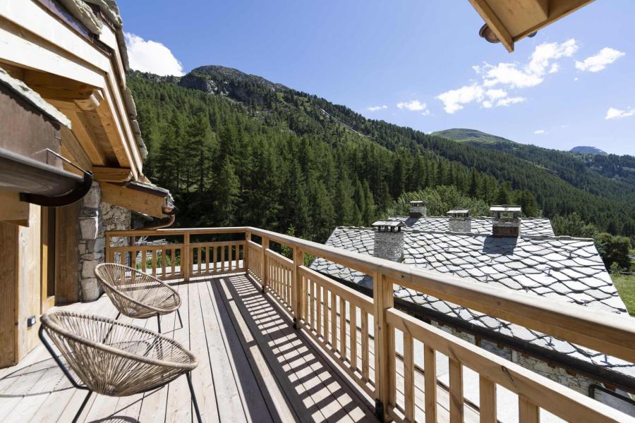 Vacanze in montagna Appartamento su due piani 5 stanze per 8 persone (3) - Résidence Arolay - Val d'Isère - Terrazza