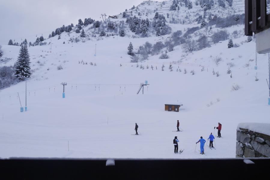 Vacanze in montagna Appartamento 2 stanze per 6 persone (046) - Résidence Arpasson - Méribel-Mottaret - Balcone