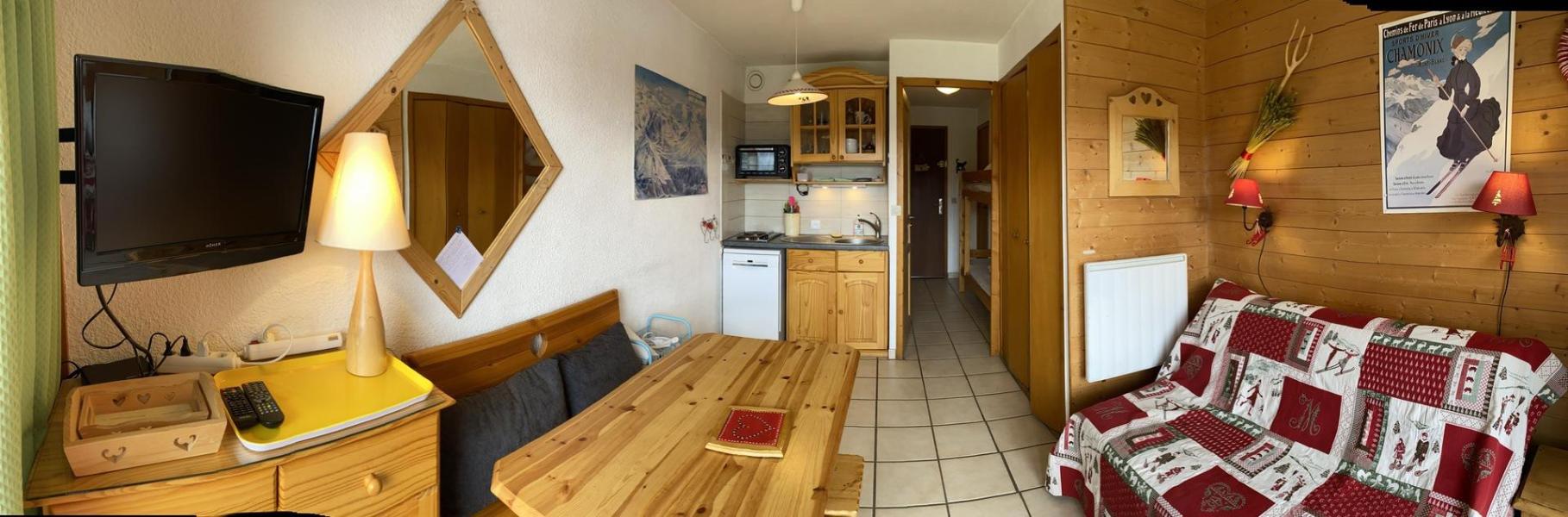 Vacaciones en montaña Apartamento cabina para 4 personas (9) - Résidence Arvire - Les Saisies - Estancia