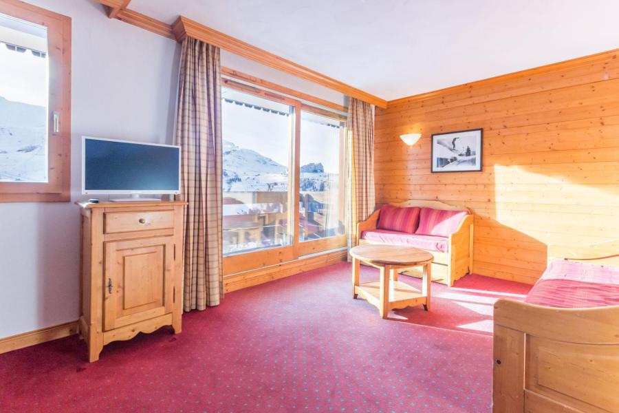 Vakantie in de bergen Appartement 3 kamers 6 personen (506) - Résidence Aspen - La Plagne - Woonkamer