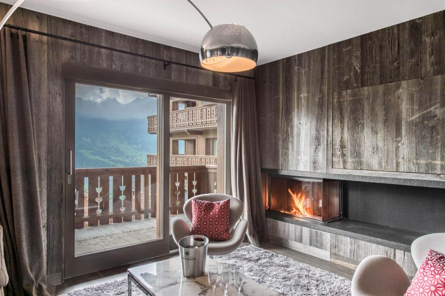 Holiday in mountain resort 5 room duplex apartment 8 people (32) - Résidence Aspen Lodge & Park - Méribel - Fireplace