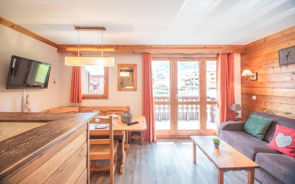 Holiday in mountain resort 3 room apartment 6 people (GL259) - Résidence Athamante - Valmorel - Living room