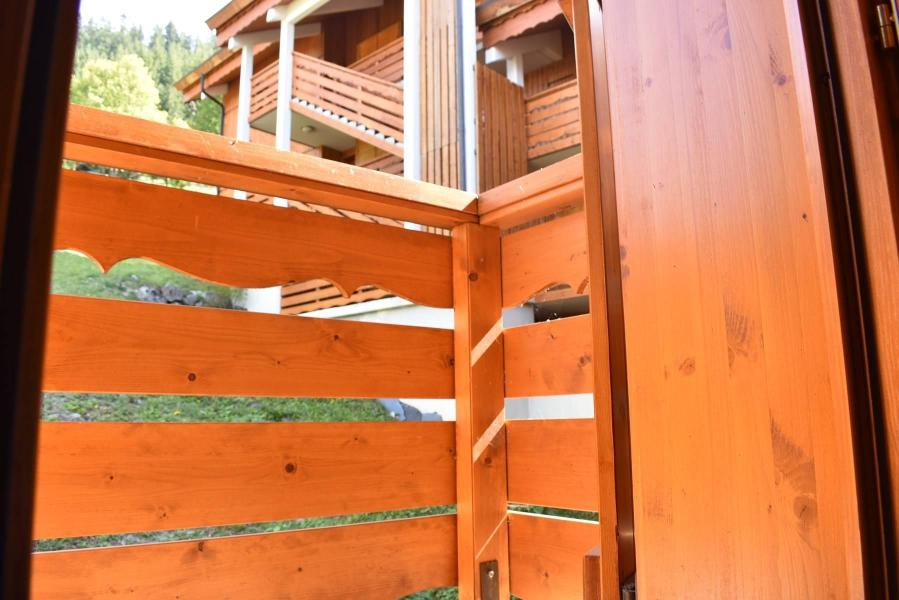 Vacanze in montagna Appartamento 3 stanze per 6 persone (05) - Résidence Aubépine - Méribel - Balcone