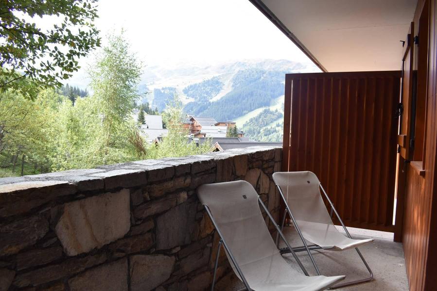 Vacances en montagne Appartement 2 pièces 4 personnes (14) - Résidence Aubépine - Méribel - Balcon