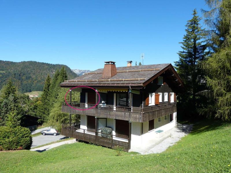 Wakacje w górach Apartament 3 pokojowy z antresolą 6 osób (AUTAN4) - Résidence Autan - La Clusaz - Na zewnątrz latem